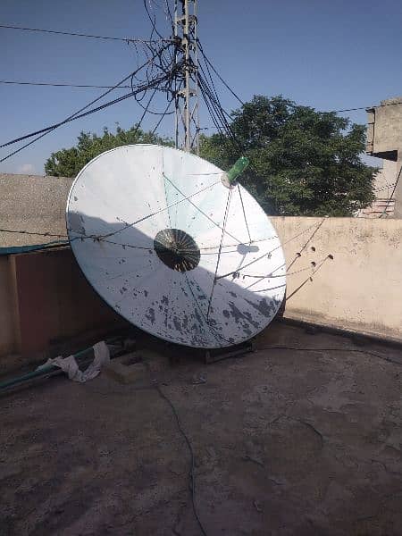 shabir 8 feet grade B dish antenna for sale 2