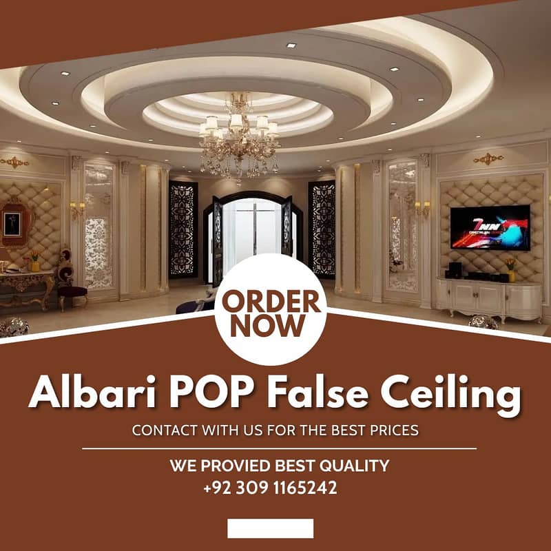 Albari POP False Ceiling Experts in Islamabad and Rawakpindi 0