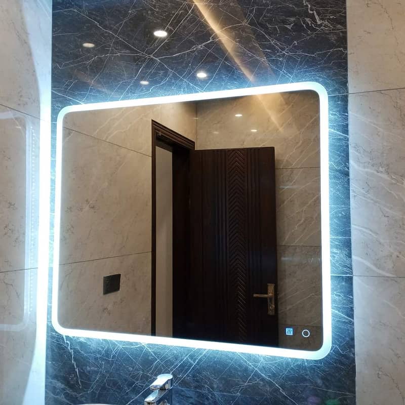 Square LED Mirror 6
