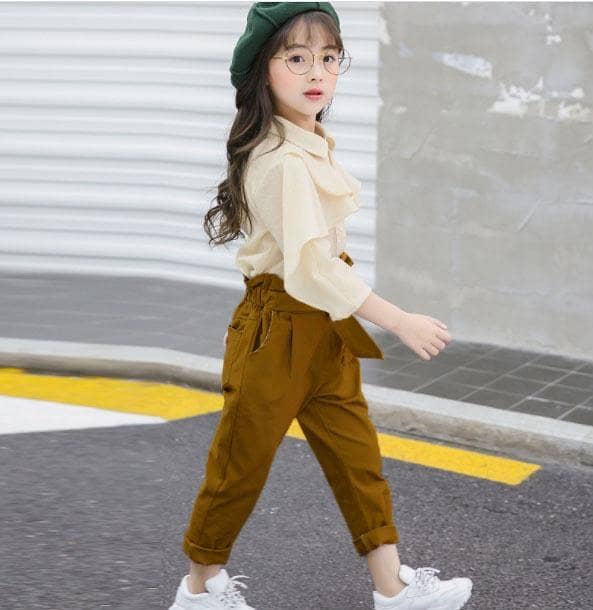Shirt + Pants New Style Summer And Winter Dress For Girls 3