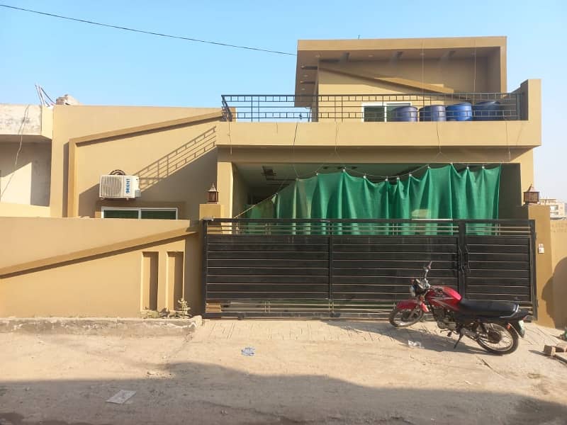 10 Marla Beautiful House With Full Solar System Is Available For Sale In Gulshan Abad 0