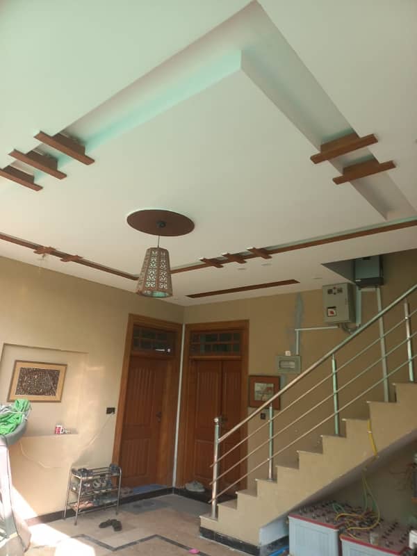 10 Marla Beautiful House With Full Solar System Is Available For Sale In Gulshan Abad 15