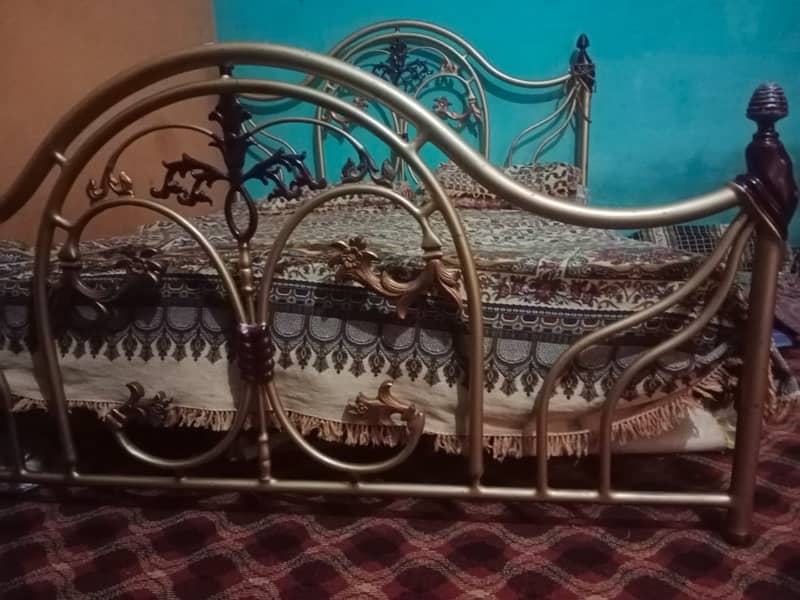 Double Iron bed. 1