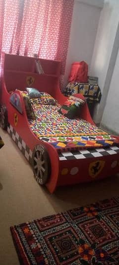 kids Ferrari bed set