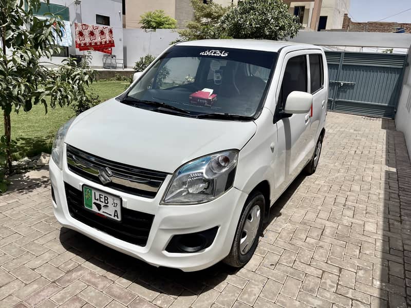 Suzuki WagonR VXL 2017 Lahore Registered White 2