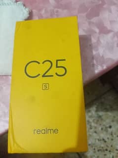 realme c25s with box no fault box sat ha charger ni ha fix price 25000