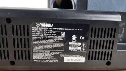 Yamaha Sound Bar Bluetooth ATS-2090 only bar 3