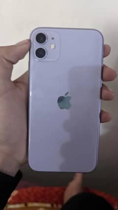 Iphone11 non pta factoryunlocked purle colour good Condition