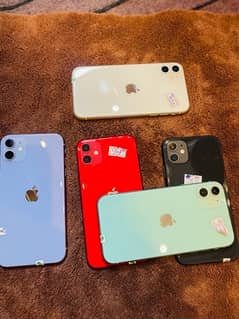 Iphone 11 128gb different colours 90+health10/10condition PTA approved