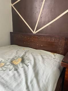 2 single beds with mattress for sale