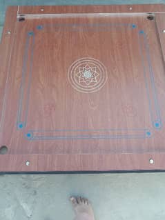 New Carrom Board With Iron Stand