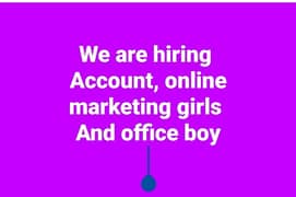 female accountant and online sales