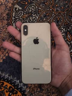 iphone xs non pta 64 gb only back crack baqi all ok 0