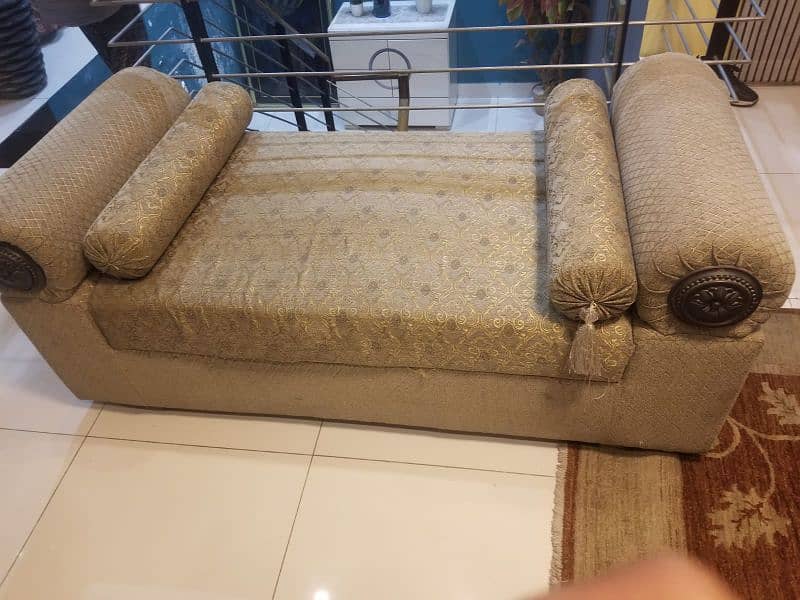 L Shaped 9 Seater with  Dewan/seathi 3