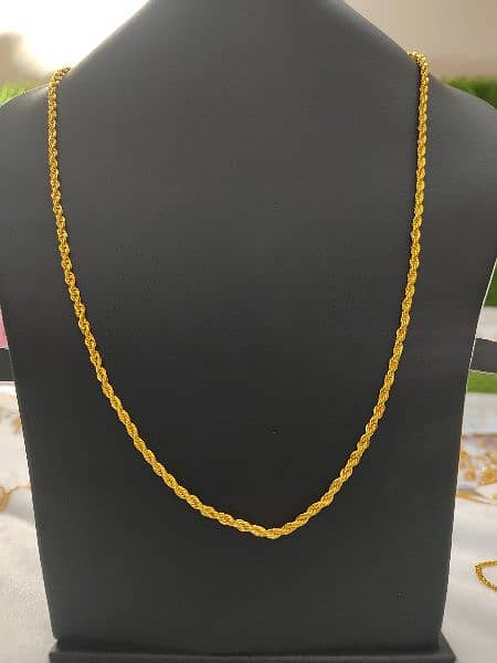 Indian gold plated chains 1