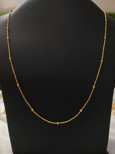 Indian gold plated chains 2