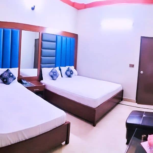 Guest House in Karachi | Family Hotel | Accommodation | Room for rent 1