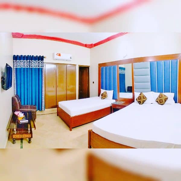 Guest House in Karachi | Family Hotel | Accommodation | Room for rent 4
