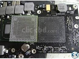 graphics card mother borad repairing lab no display lining issue 1