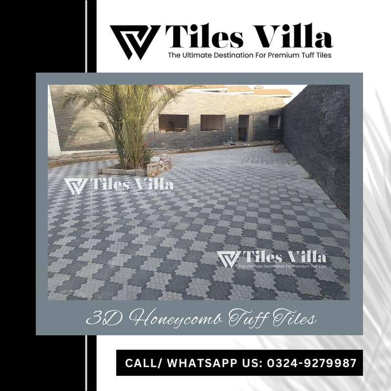 Tuff Tiles / 3D Tough Tiles / Parking Tiles 7