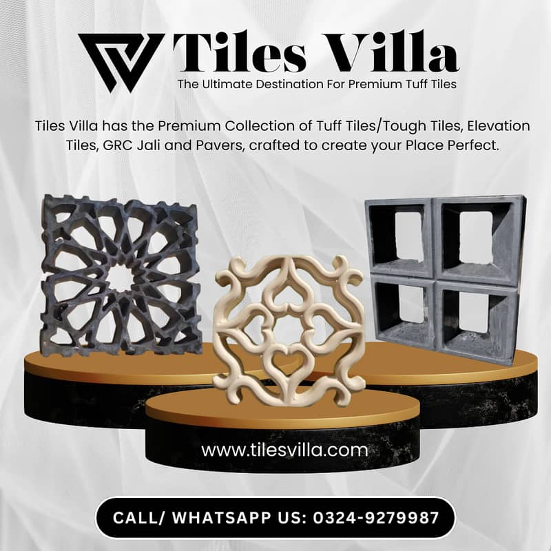 Tuff Tiles / 3D Tough Tiles / Parking Tiles 16
