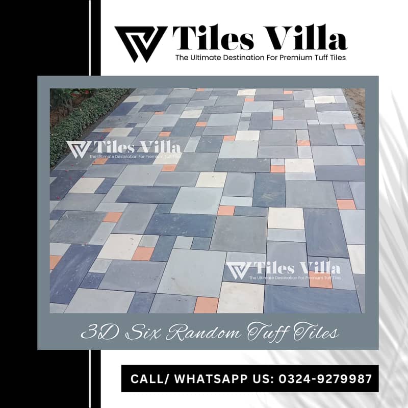 3D Tough Tiles/ Tuff Tiles/ Driveway Tiles / Parking Tiles 7