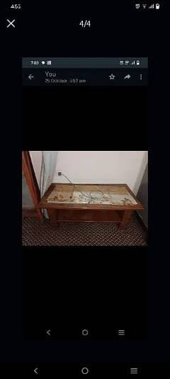 1 center table 2 side table urgent sell