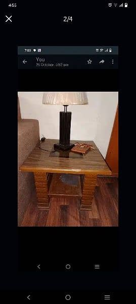 1 center table 2 side table urgent sell 1