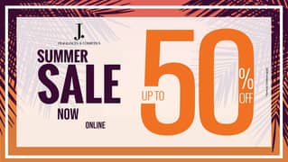 J. Summer Sale!Get your favorite perfumes online at UPTO 50% OFF #Jdot