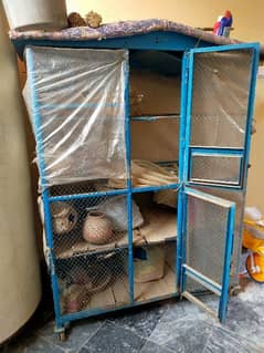 iron cage in good condition