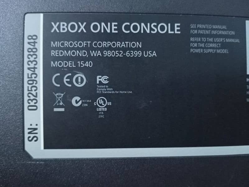 XBox One Gaming Consloe 3