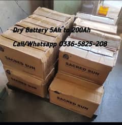 Solar and UPS batteries Available 5ah/9Ah/40Ah/70Ah/100Ah/150Ah/200ah 0
