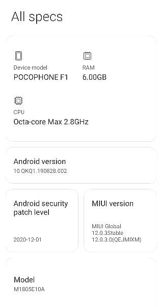 Xiaomi Pocophone F1 (Gaming Beast) 6