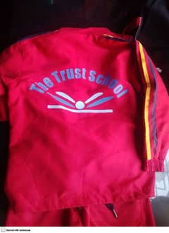 Track suit/ sports suit / The Trust school/ girl suit