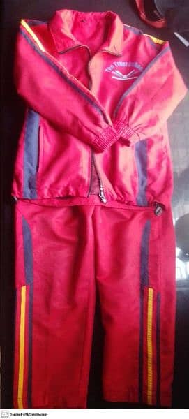 Track suit/ sports suit / The Trust school/ girl suit 1