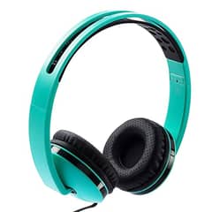 Toshiba Foldable Wired Headphone Green RZE-D250H 0