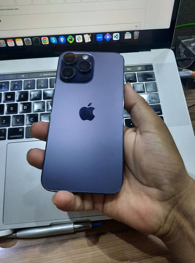 Iphone 14 pro max deep purple 256gb LLA 1