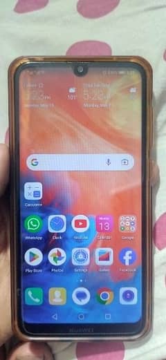 huawei y7 prime 2019 with box for sale