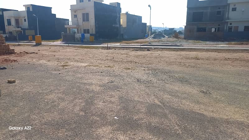 Best Location 5 marla plot Available For Sale in Bahria Town Phase 8 Rawalpindi 1