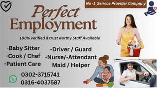 Baby Sitter / Attendant / Nurse / Cook/ Patient Care / Driver