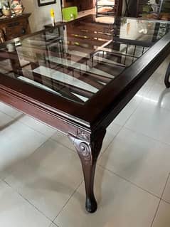 6 seater dining table-sheesham wood