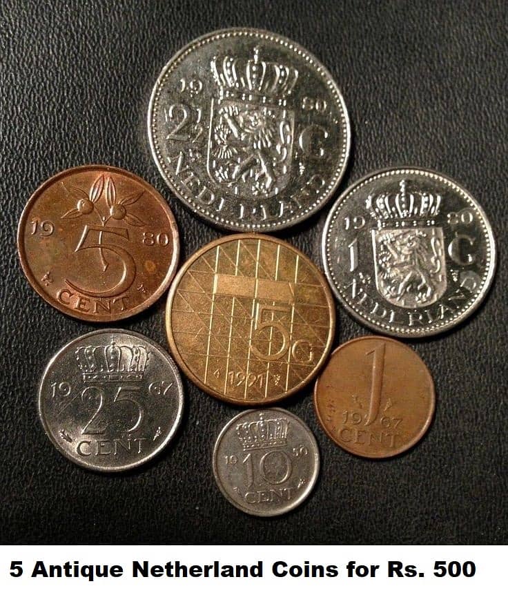 Antique Norway, Spain, Finland,Denmark,Sweden,Netherland,Belgium Coins 8