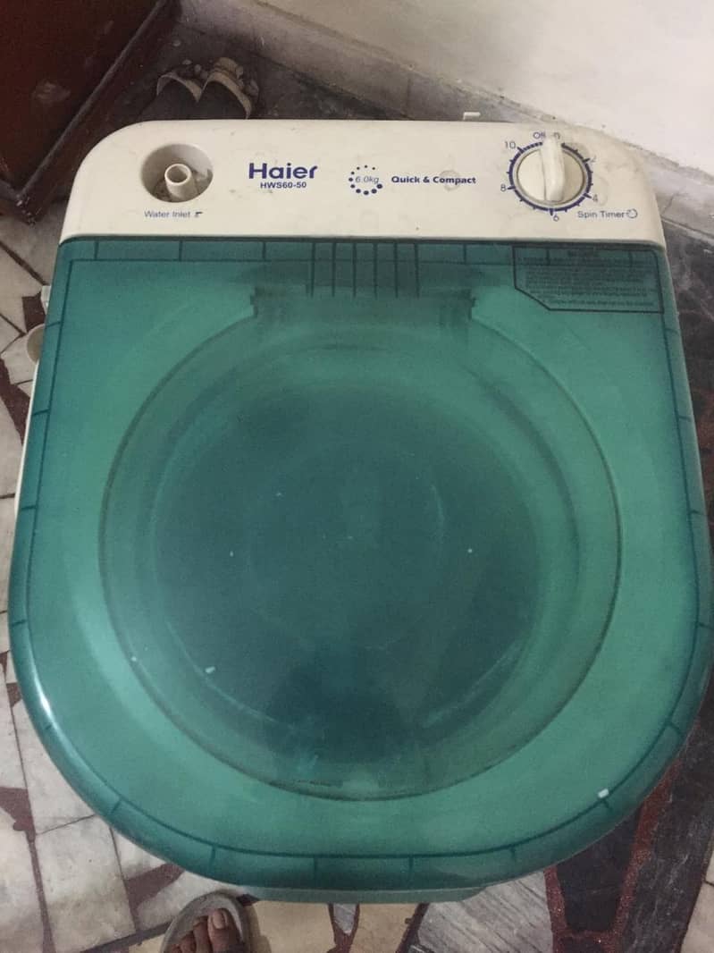 Haier | Spinner\Dryer | 6kg (HWS60-50) | 9/10 Condition 1