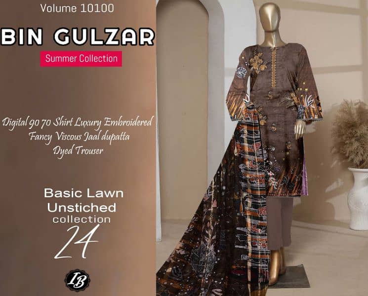 Gul Ahmed new fabric lown 3