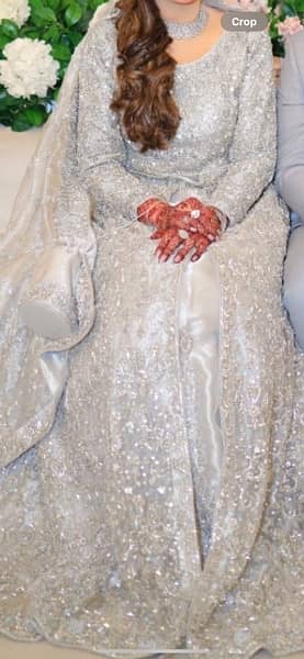 Silver Bridal Dress | Wedding Dress | Maxi For Sale 4