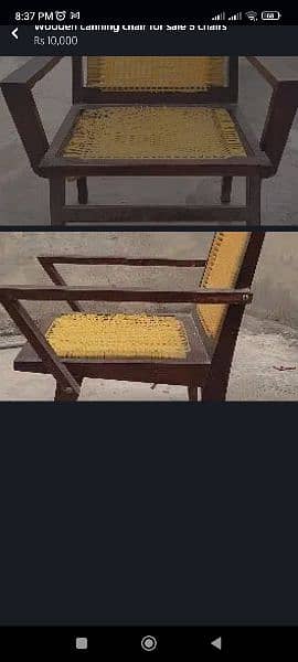 Chairs for sale. 0315/518/595/7/ Total 5 chairs 3