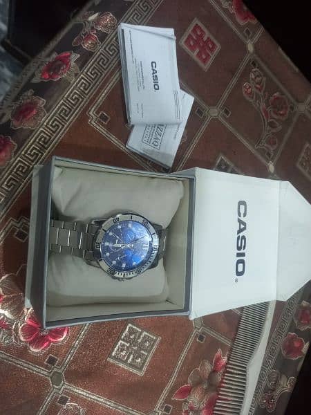 Casio mtp-vd300d-2EUDF watch /men watch /analogue wheel style watch 12