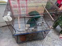 loveBird 2 portion cage