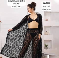 Life's need 
ARTICAL 4 PEC BIRDAL NIGHT SUIT free delivery all Pak