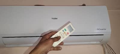 Haier DC inverter Complete Box 3 month used